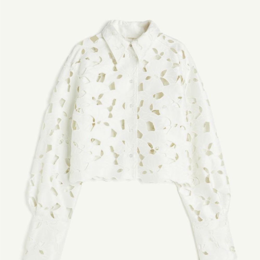 H&M satin shirt